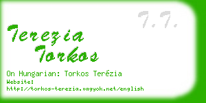 terezia torkos business card